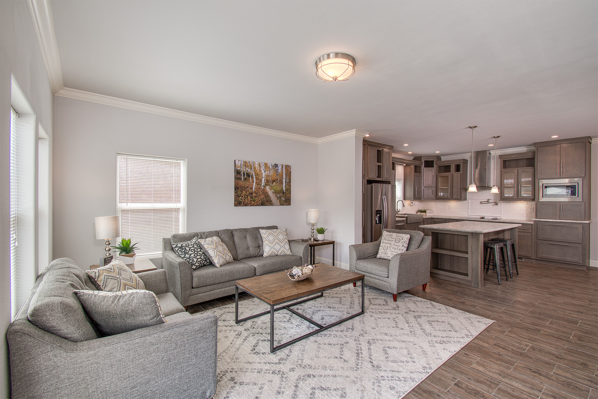Vederra modular home interior